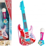 Kitara in mikrofon rožnat komplet za otroke
