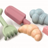 Androni 6-delni komplet modelčkov za pesek – slaščičarna