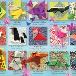 COBBLE HILL sestavljanka origami živalice – 500 koščkov