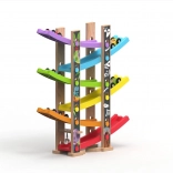 Velika lesena dirkalna steza – razširitev s 6 rampami