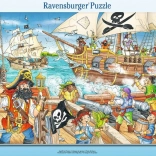 Ravensburger sestavljanka Bitka na odprtem morju 36 koščkov
