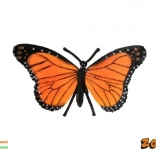 Dekorativni selivski metulj monarh iz plastike 11 cm