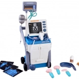 Zdravniški voziček za malega zdravnika z zvoki in dodatki