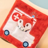 Lilliputiens - tekstilna knjižica z lisičko zdravnico Alice