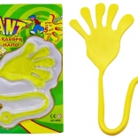 Lepljivi ročaj prožni glut slajm rumen