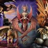 Sestavljanka Zmajsko bratovščino 1000 kosov