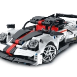 Stavebnica dirkalnega avtomobila RC s kontrolnikom in aplikacijo