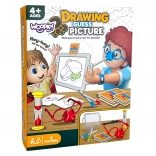 Woopie igra Nariši in uganj sliko - risanje z nosom