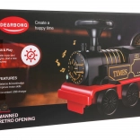 Interaktivna otroška lokomotiva z shranjevalnim prostorom in lučmi