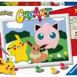 CreArt Pokémon – slikanje po številkah