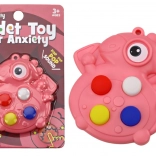 Rožnati dinozaver Pop It antistresna igrača