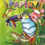 Barvni papirji A4 – set 8 listov