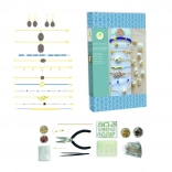 Izdelava cementnih nakita in zapestnic z zlato folijo