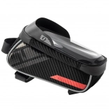 MalTrack vodoodporna okvirna kolesarska torbica z držalom za telefon