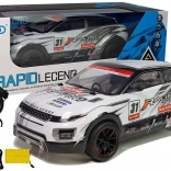 Dirkalni avto na daljinsko upravljanje 1:10 bel