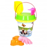 Peščeni komplet KRTEČEK 1,5 l rumen