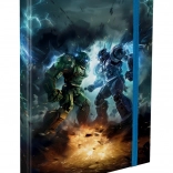 BAAGL Mape za šolske zvezke A4 Roboti