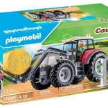 Komplet figur COUNTRY: velik električni traktor z nagibno streho