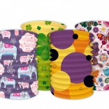 Papirni lampion valj na karneval