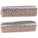 Stilno peresnico z motivom morskih lusk – vijolična in zlata