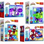 Minipuzzle miniMAXI 20 kosov MARVEL Spidey in njegovi osupljivi prijatelji