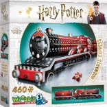 3D sestavljanka WREBBIT Harry Potter Bradavičarski ekspres 460 kosov