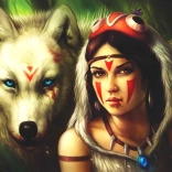 Sestavljanka Princeska bojevnica 500 kosov