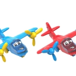 plastično letalo za otroke z odpirljivo kabino, 28 × 24 cm, 2 barvi