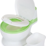 Otroški kahlič s trapezom Lux zelen