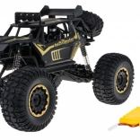 Kovinski RC rock crawler 1:8 s pogonom 4x4 in LED za otroke 3+