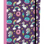 Mape za šolske zvezke A4 Jumbo z motivom samoroga BAAGL