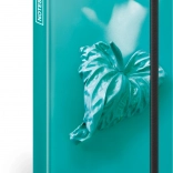 Elegantni črtni zvezek z motivom srca Andreje Katonove