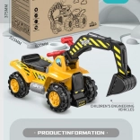 Poganjalec za najmlajše – bager