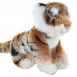Plišasti tiger, rjav, 25 cm