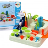 Interaktivna parkirna steza za otroke z avtomobilčki