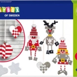 Playbox likalne perlice 3D komplet božični okraski, 4000 kos