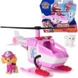 Paw Patrol reševalni gasilski helikopter Skye s figurico in mucko