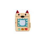 Čarobna risalna tabla LILLIPUTIENS – volk Ludvik