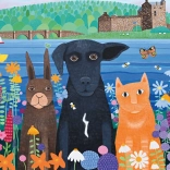 Puzzle RAVENSBURGER živalski prijatelji 1000 kosov