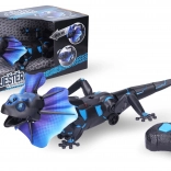 Kuščar z ovratnikom na daljinsko upravljanje 41 cm – češka embalaža