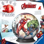 Ravensburger 3D Puzzleball Marvel Avengers – 73 kosov
