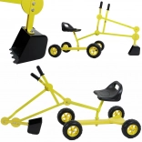 otroška peščena bagrčka AXI s sedežem, ki se vrti za 360°