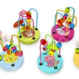 VIGA leseni kroglični labirint za razvoj motorike, 1 kos