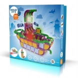 Stavebnica SEVA City 2 – plastični konstrukcijski set z LED moduli (467 kosov)