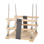 Lesena gugalnica za otroke Skandinavski stil