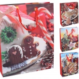 Božična darilna vrečka velikosti M