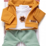 Oblačila za opičko dojenčka Reborn 32 cm – 3-delni komplet