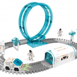 Kozmična steza s projektorjem in kozmonavtom