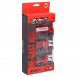 Komplet 3 gasilskih avtomobilčkov 8,5 cm