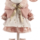 Oblačilo za punčko 40 cm – eleganten rožnat komplet Llorens Lucia